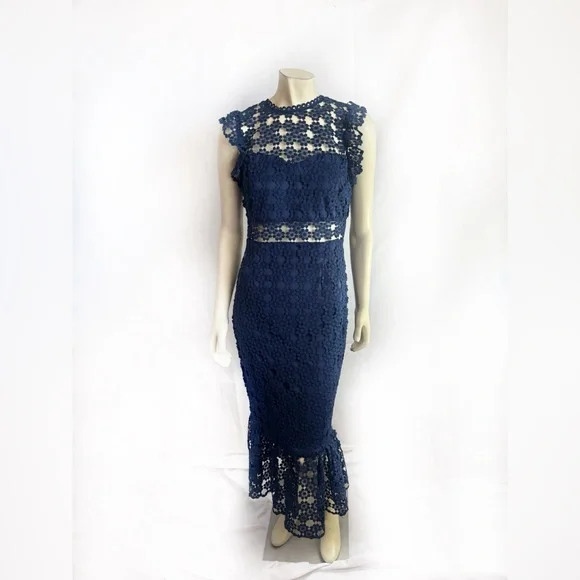 Petal & Pup Lauren Navy Dress Size Size 8 - Picture 5 of 11